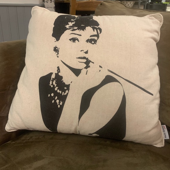 interior illusions Other - Audrey Hepburn pillow case and/or pillow